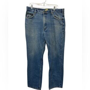 Cabelas Stylish Blue Men's Straight Jeans 38 x30